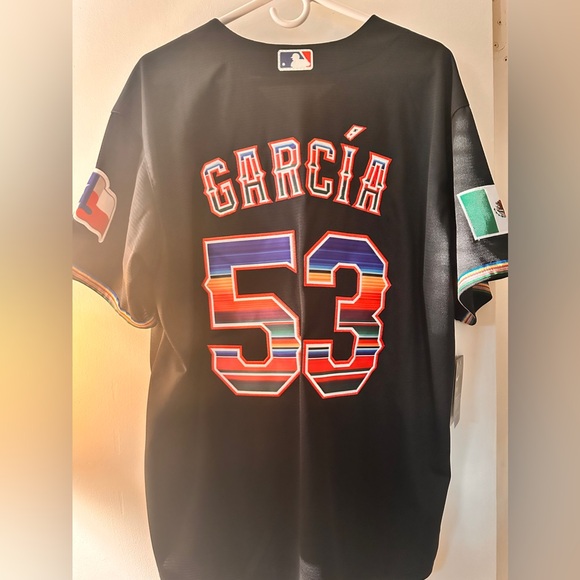 New, Nike Tejas Jersey with Mexico/Texas flags on sleeves - Picture 7 of 7